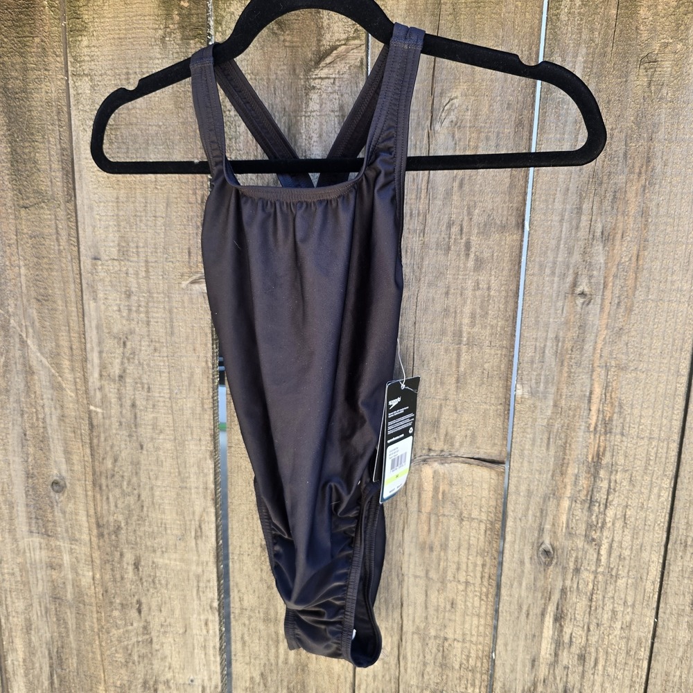 Speedo Women's Swimsuit Speedo Pro LT Black Size 30 NWT